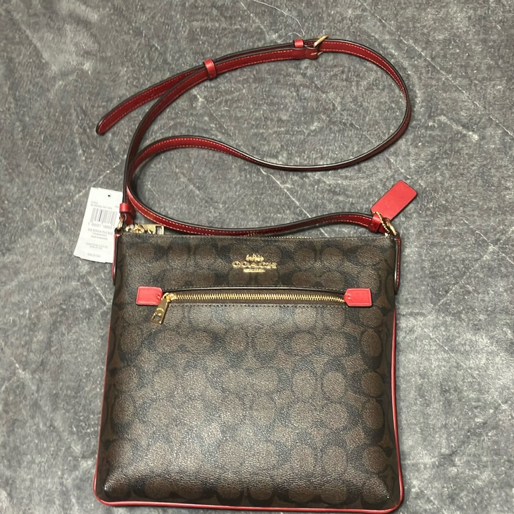Brand new with tags Coach Crossbody and Coin wallet